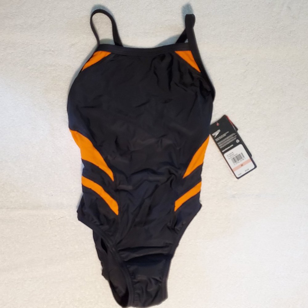 Speedo Women's Swimsuit One Piece PowerFlex Flyback NEW WITH TAGS